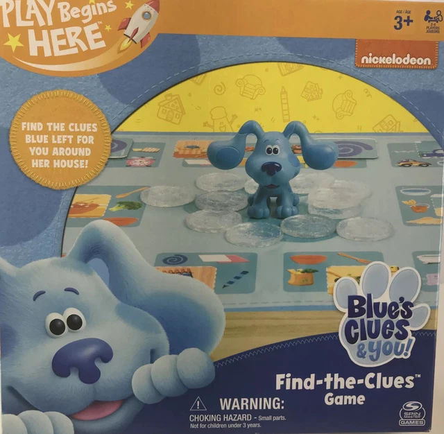 BLUE’S CLUES AND You Find The Clues Matching Board Game £8.71 PicClick UK