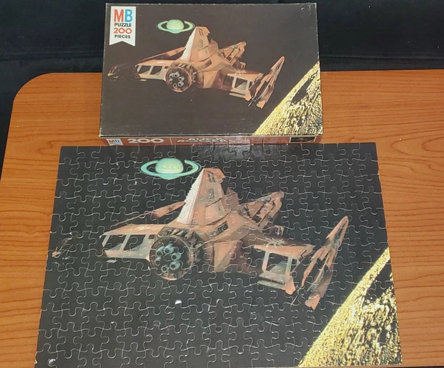 Buck Rogers MB Puzzle Series 4995 #3 Marauder, In Sealed Box 200 Pieces 1979