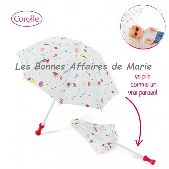 COROLLE - Parasol pour poupée Ma Corolle 36 cm - Neuf sous blister