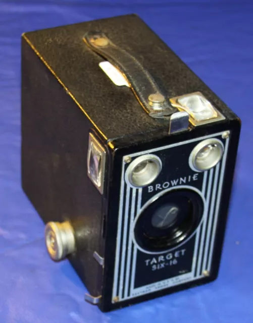 Cámara de caja vintage Eastman Kodak Brownie Target SIX-16 