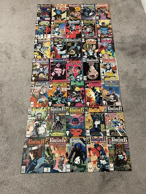 Punisher War Journal 35 Issue Mixed Lot Marvel Comics Variant Annual