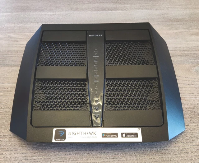 Netgear Nighthawk X6 R8000 Gigabit WLAN Router, AC3200, Tomato DD-WRT OpenWRT 4