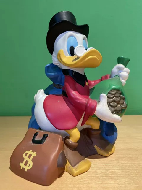 DAGOBERT DUCK Werbe Figur PVC Reklame KIOSK Micky SCHLEICH Disney SPARDOSE Bully