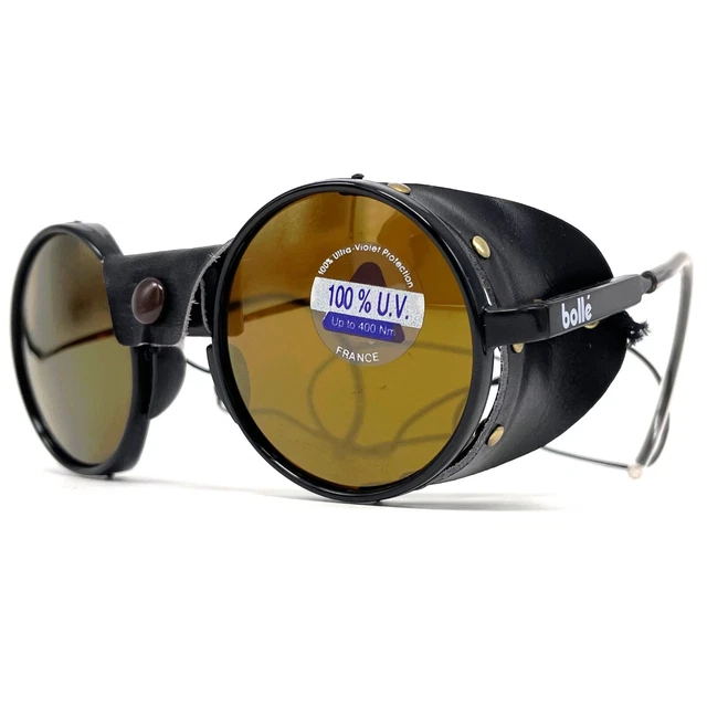NOS vintage BOLLE "ACRYLEX" Sunglasses - France 80's - Large - ORIGINAL
