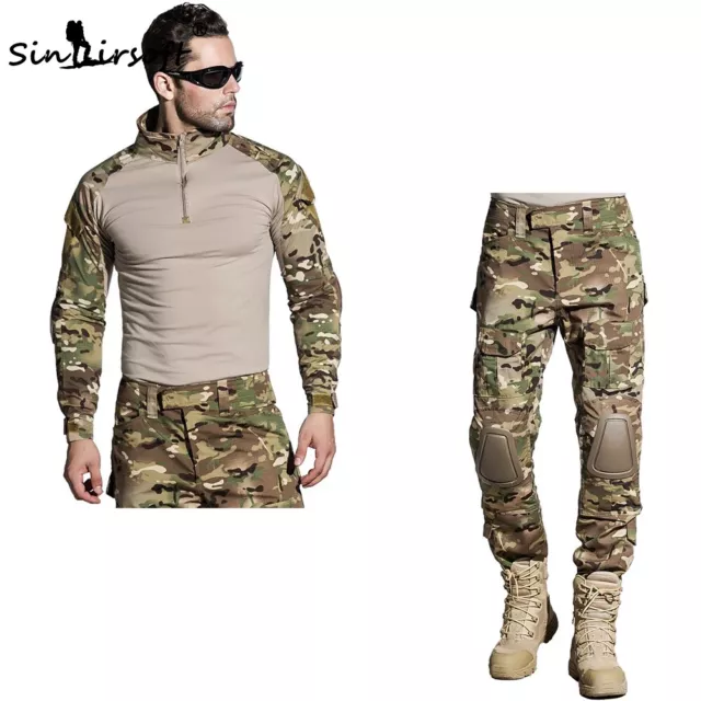 Tactical Military G3 Shirt & Pants Combat Uniform Airsoft Gen3 Camo MultiCam BDU