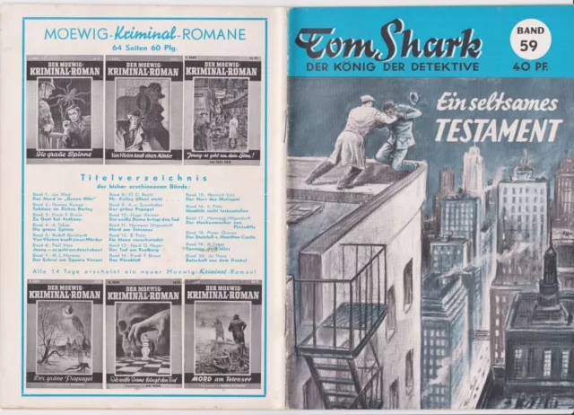 Tom Shark  Nr. 59  (Zust. 1-)  -Nachkrieg-