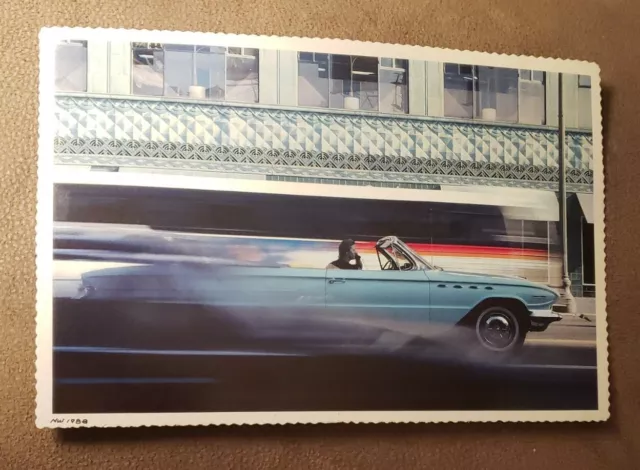 Nine West Postcard 7X4.5in scalloped edge 1988