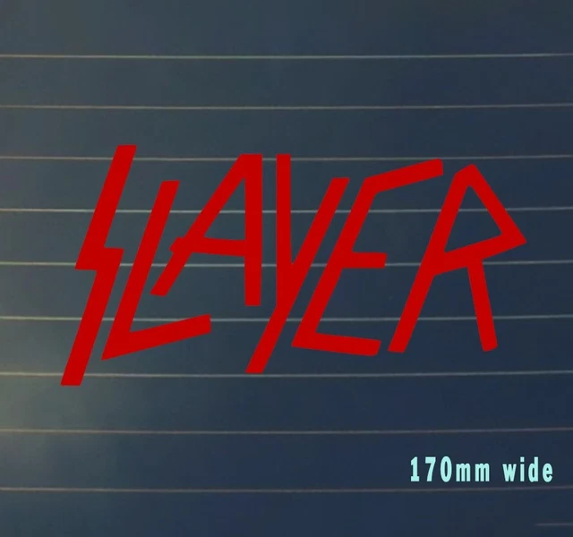 Slayer Reign In Blood Sticker – King Diamond Heavy Metal – Made In USA – 66