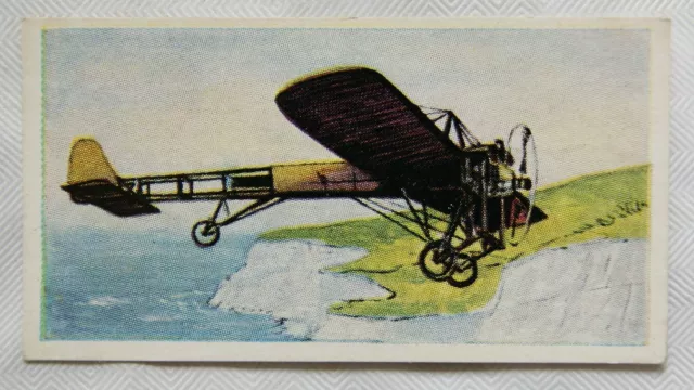 1961 Cooper's Tea card Transport through the ages No. 36 channel flight aeroplan