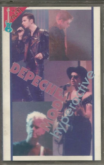 DEPECHE MODE - Rara Cassetta Live Mc Only Italy 1993 " Hyperactive ...