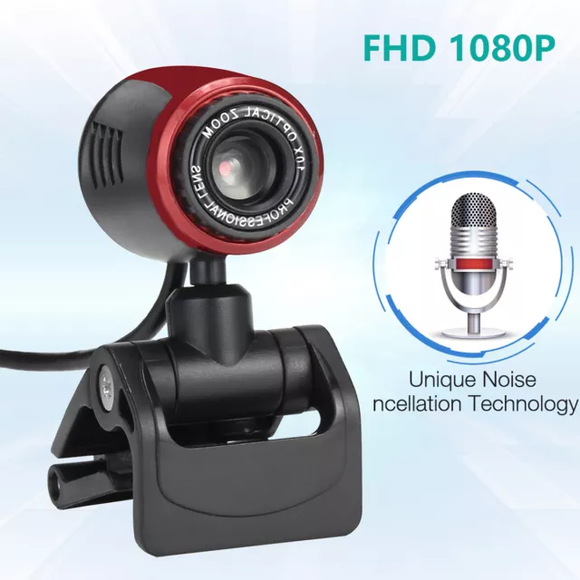 1080P  Webcam USB Computer Web Camera For PC Laptop Desktop With Microphone MIC