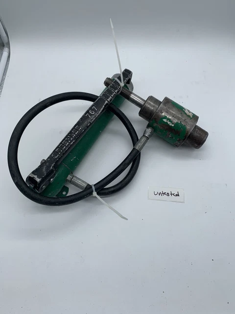 Greenlee 767 Hydraulic Hand Punch Pump - Untested Free Returns
