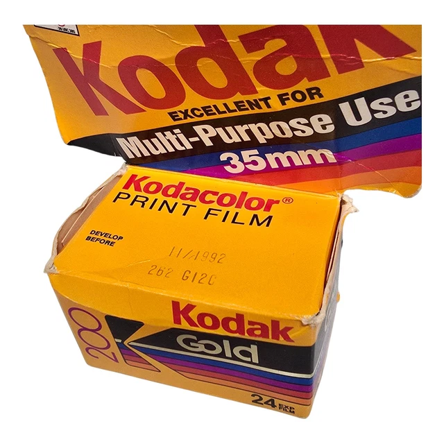 KODAK KODACOLOR VR-G 200 Vintage 24 Film Expired 1992 New