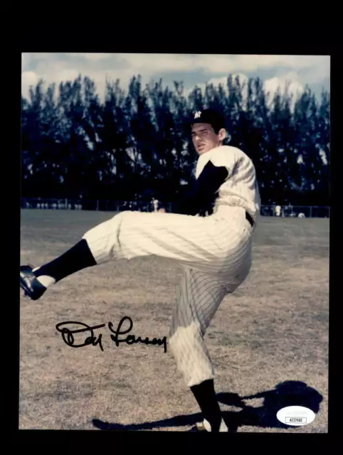 Don Larsen JSA Coa Signed  8x10 Photograph Autographed Yankees