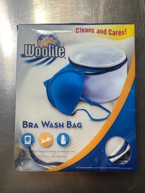 Woolite Bra Wash Bag White New In Pack