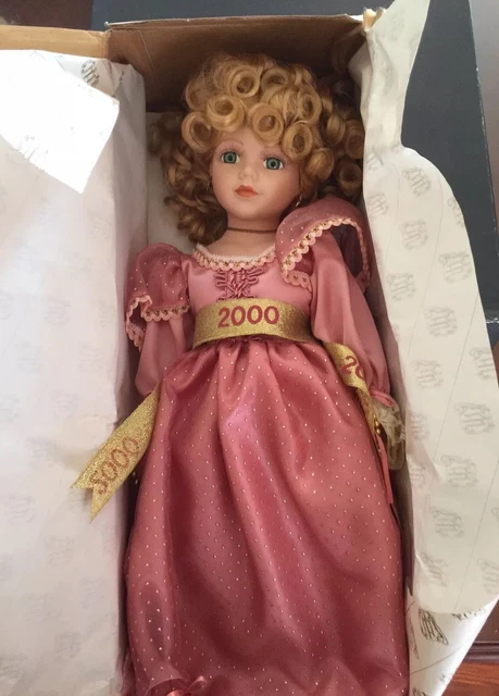 New 2000 Millenium Porcelain Doll Heritage Signature Collection