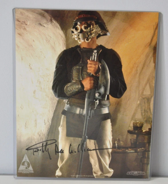 Billy Dee Williams SIGNED Lando Calrissian photo RARE 2007
