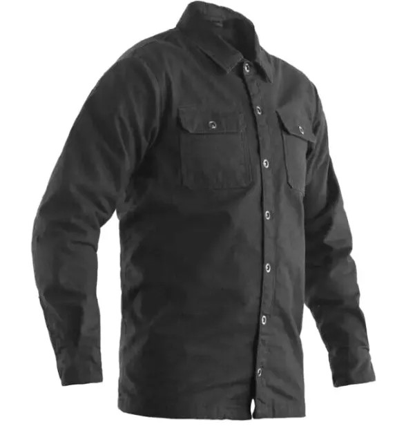 RST Abrasion Resistant Reinforced CE Lined Slate Dark Grey Heavy Duty Shirt New