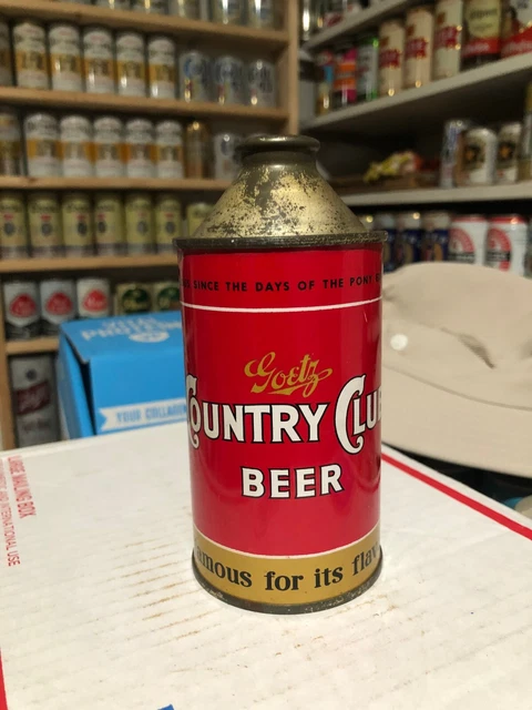 Country Club  ~ Cone Top Beer Can