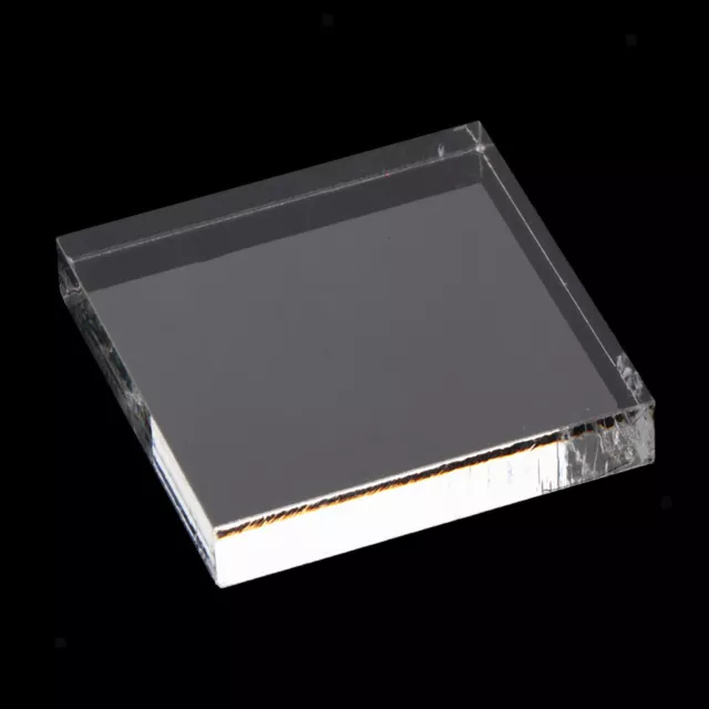 Square Clear Acrylic Block Stamp Blocks Stamping Tool for DIY Crafts 5x5cm