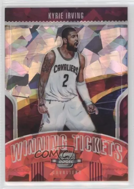 2018 Panini Contenders Optic Winning Tickets Prizms Red Cracked Ice Kyrie Irving
