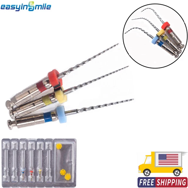 Easyinsmile Dental Endodontic Rotary Files for Child & Kids Root Canal Treatment