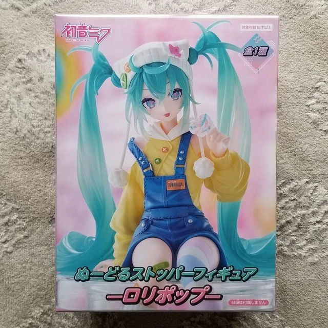Figurine Hatsune Miku Noodle Stopper Lollipop Ver. – FuRyu – 15cm – Neuve
