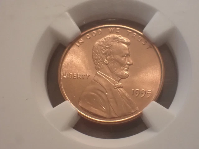 1995年 リンカーン セント ダブル ジー MS-68 レッド NGC 1995 LINCOLN