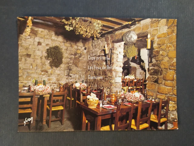 RESTAURANT NOS ANCETRES LES GAULOIS PARIS  carte postale postcard