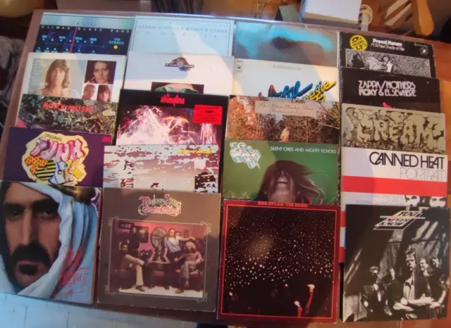 500 Vinyl Schallplatten Sammlung, viel Rock und Pop, LP's, Konvolut, Paket