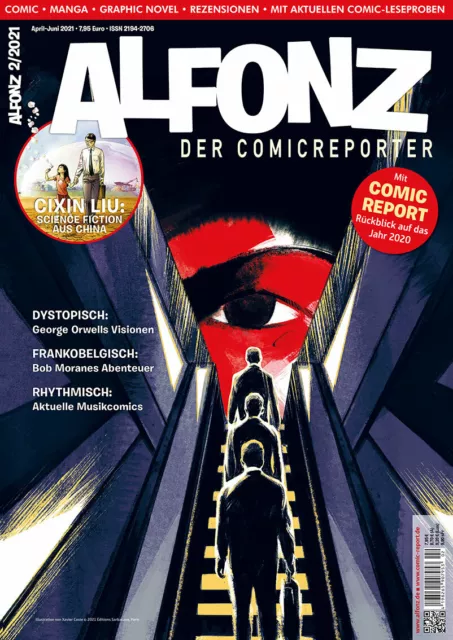 ALFONZ - Der Comicreporter Ausgabe Nr. 2/2021 (April bis Juni 2021) TOP NEU