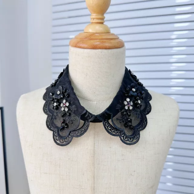 Lace Up Shawl Women's Lace Collar Collar Insignia Detachable Shirt