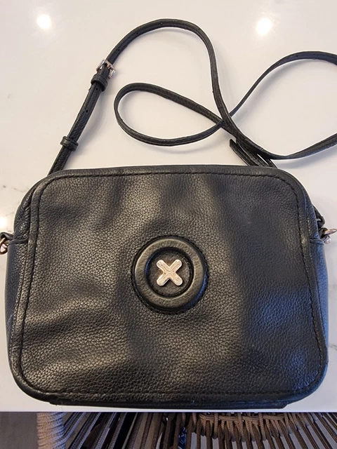 Mimco black hip bag hotsell