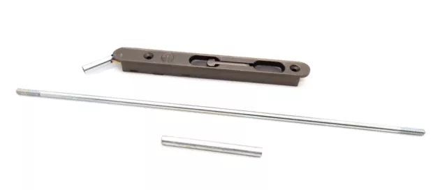 Phg -18 Inch Flip Lock Extension Flush Bolt For Wood T-Astragal, #15-Fle7An