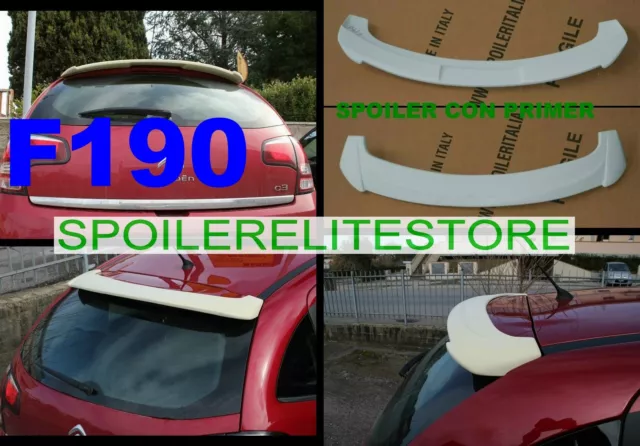 Spoiler Alettone Posteriore  Citroen C3 Nuova  Grezzo  F190G  Ss190-1