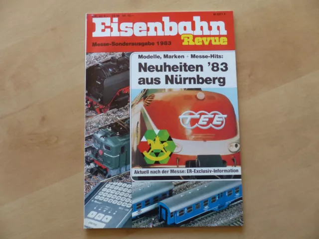 Eisenbahn Revue Messe-Sonderausgabe 1983 Nürnberg Sonderheft