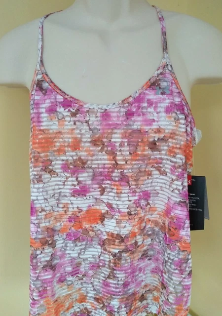 UNDER ARMOUR Heatgear, donna, nuovissimo, etichette palestra/yoga/allenamento giubbotto, M adulto