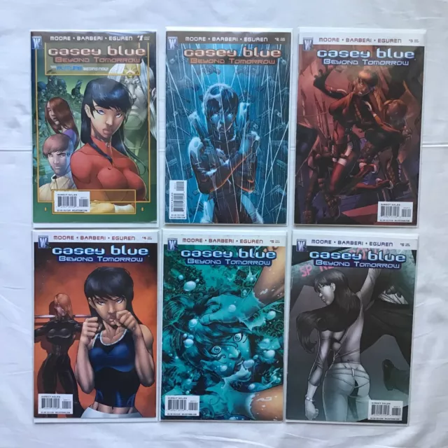 Casey Blue: Beyond Tomorrow #1-6 Complete Series Wildstorm Comics Set Alan Moore