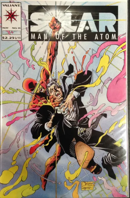 Solar Man of the Atom #15 VF NM- 1st Print Valiant Comics