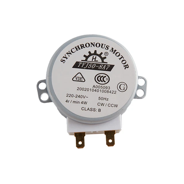 AC 220-240V 4W 6RPM 48 mm diapositiva motore micro sincrono H7