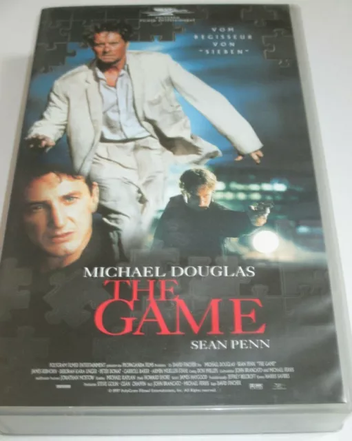 Polygram - The Game - VHS/Thriller/Michael Douglas/Sean Penn/Deborah Kara Unger