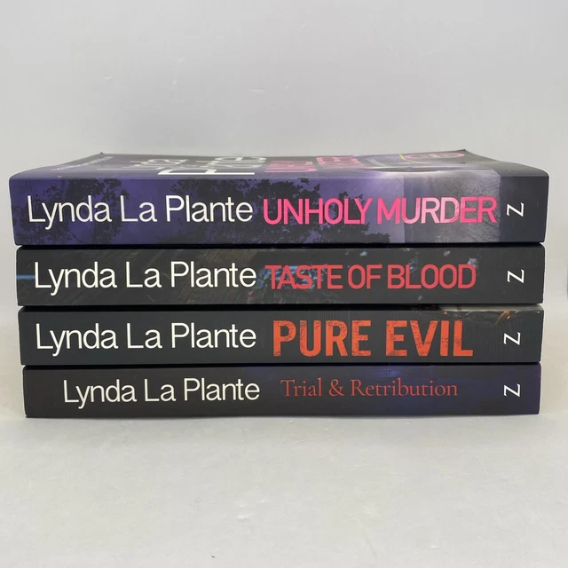 Retribution Muyrder 4X LYNDA LA Plante Unholy Murder Pure Evil Taste Of Blood Trial ...