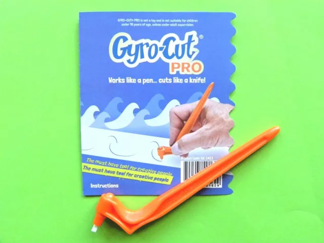 Genuine GYRO-CUT Junior Craft & Hobby Tool starter kit for paper