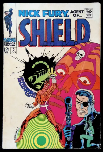 Nick Fury, Agent of SHIELD 5 Classic Jim Steranko Artwork