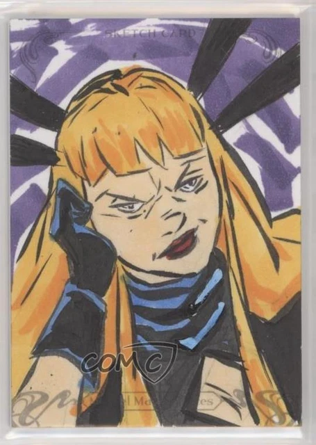 2018 Upper Deck Marvel Masterpieces Sketch Cards 1/1 Timothy Geathers Auto 09q5