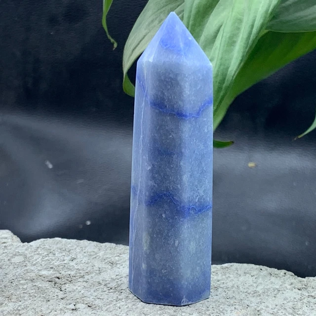 92G Lapis lazuli quartz crystal obeliskpoint wand aura healing