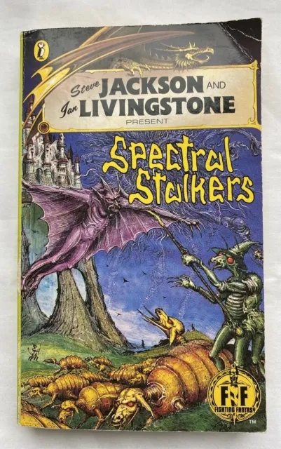 Spectral Stalkers Fighting Fantasy **1st/2nd **Black Dragon