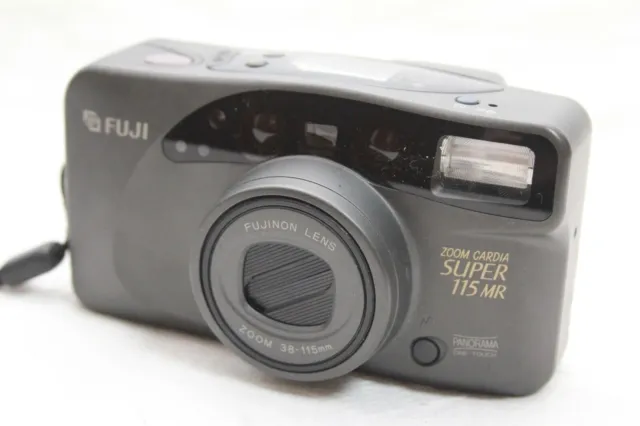 Fuji Zoom Cardia Super 115 Point & Shoot fotocamera a pellicola 35 mm dal...