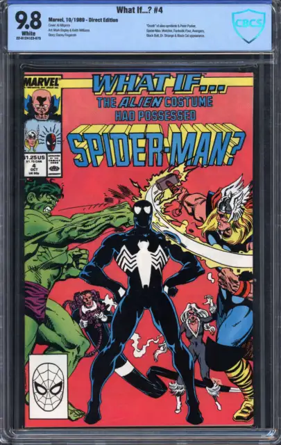 What If... #4 Cbcs 9.8 White Pages // Marvel Comics 1989