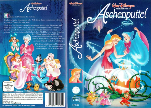 (VHS) Aschenputtel/Cinderella - Walt Disneys Meisterwerk (1950)